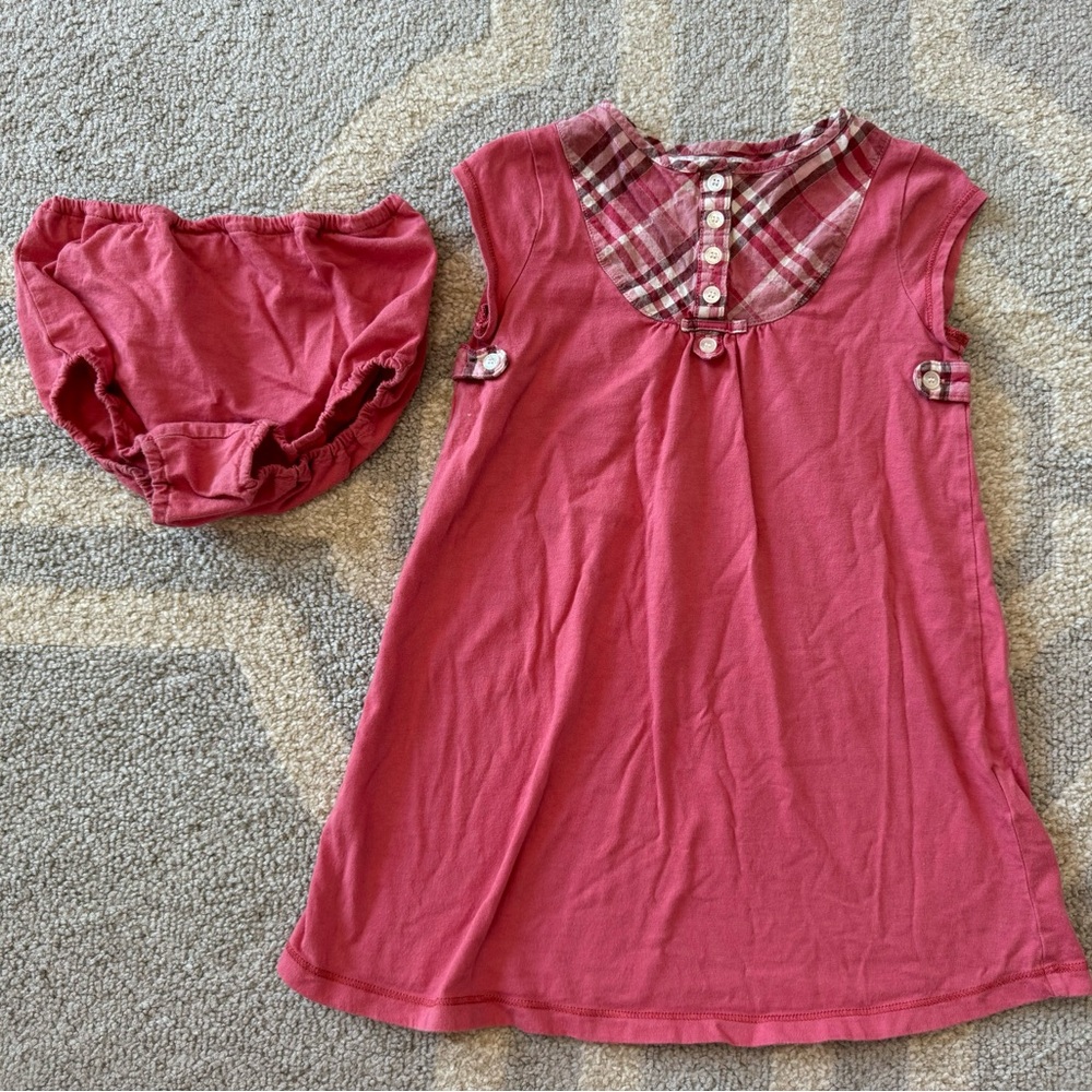 Burberry 2Y Dress with Bloomers